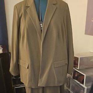 Calvin Klein Olive Women's Suit